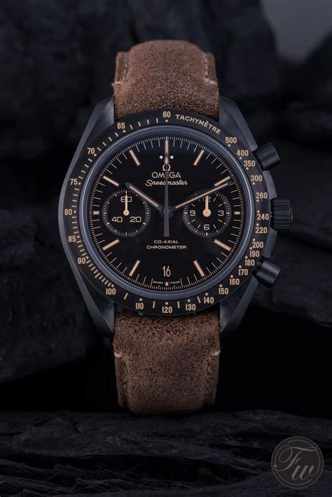 omega speedmaster dark side of the moon vintage black replica|omega moonwatch dark side.